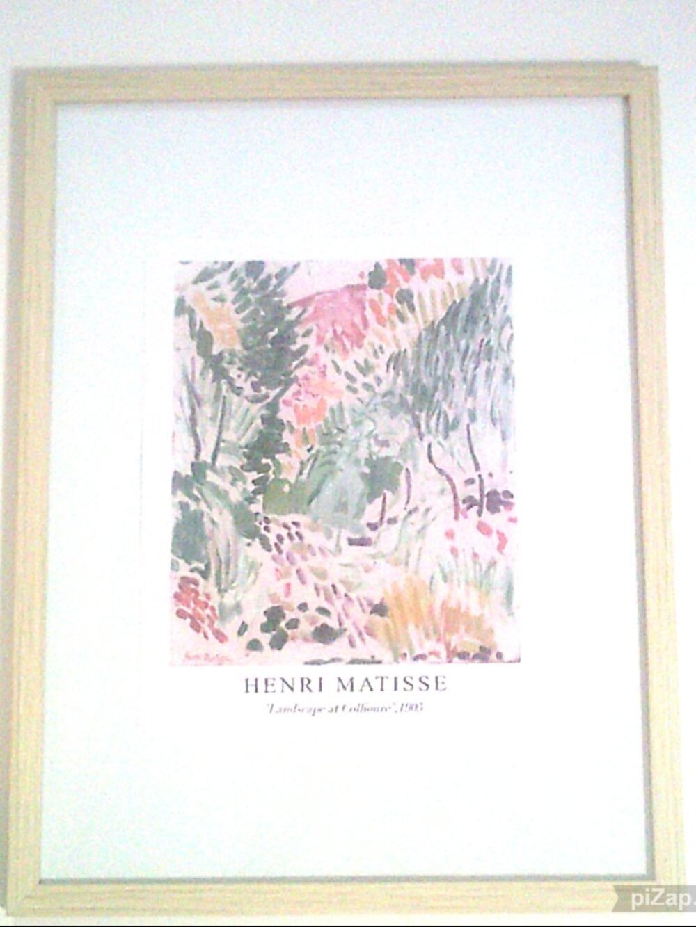 Henri Matisse "Landscape at Collioure" art print